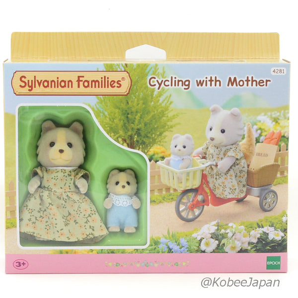 CYCLING WITH MOTHER 4281 Epoch Sylvanian Families