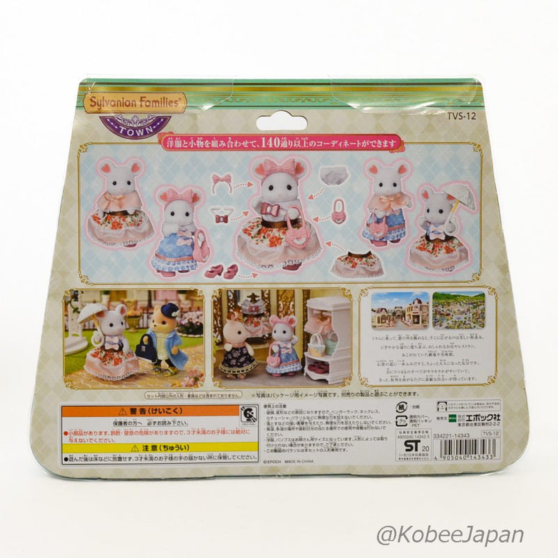 FASHION PLAY SET RIBBON MARSHMALLOW MOUSE 2020 Japan Sylvanian Families