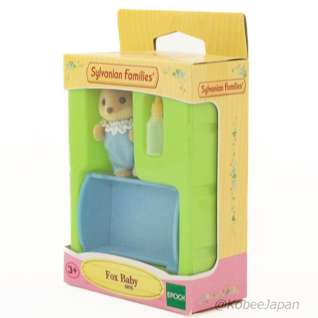 Fox Baby Blue Sylvanian Families Calico Critters