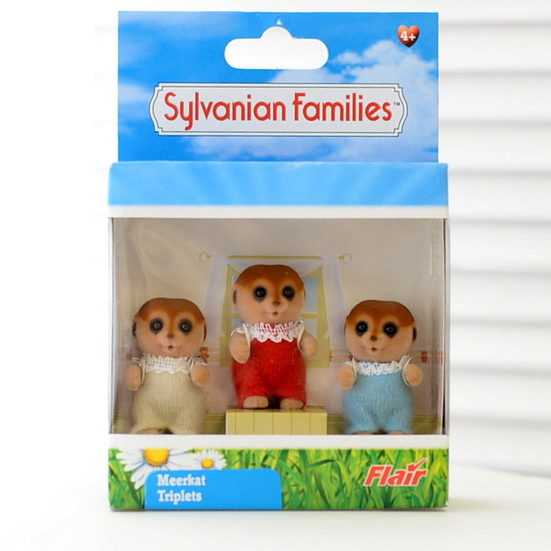 MEERKAT TRIPLETS Flair 4171 Epoch Japan Sylvanian Families