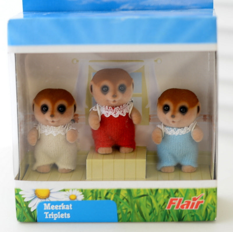 MEERKAT TRIPLETS Flair 4171 Epoch Japan Sylvanian Families