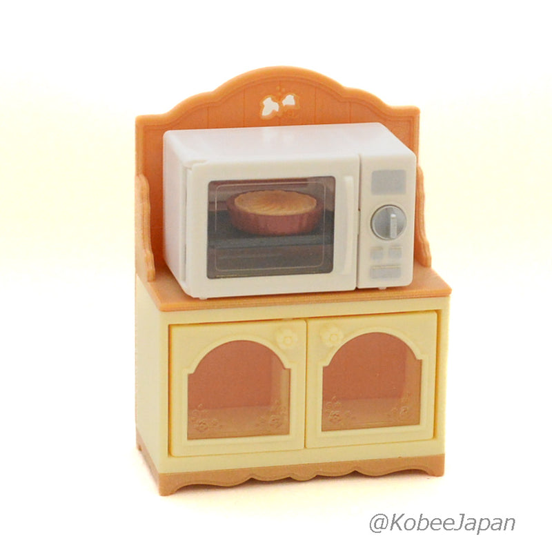 MICROWAVE OVEN & RACK KA-425 Epoch Japan Sylvanian Families