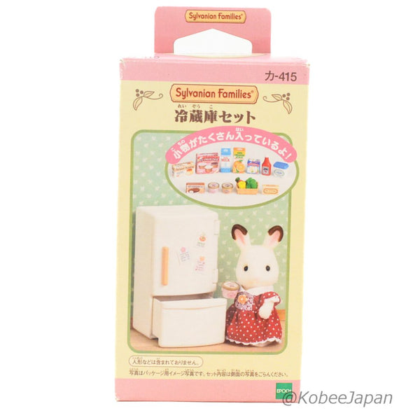 REFRIGERATOR SET KA-415 Retired Epoch Sylvanian Families