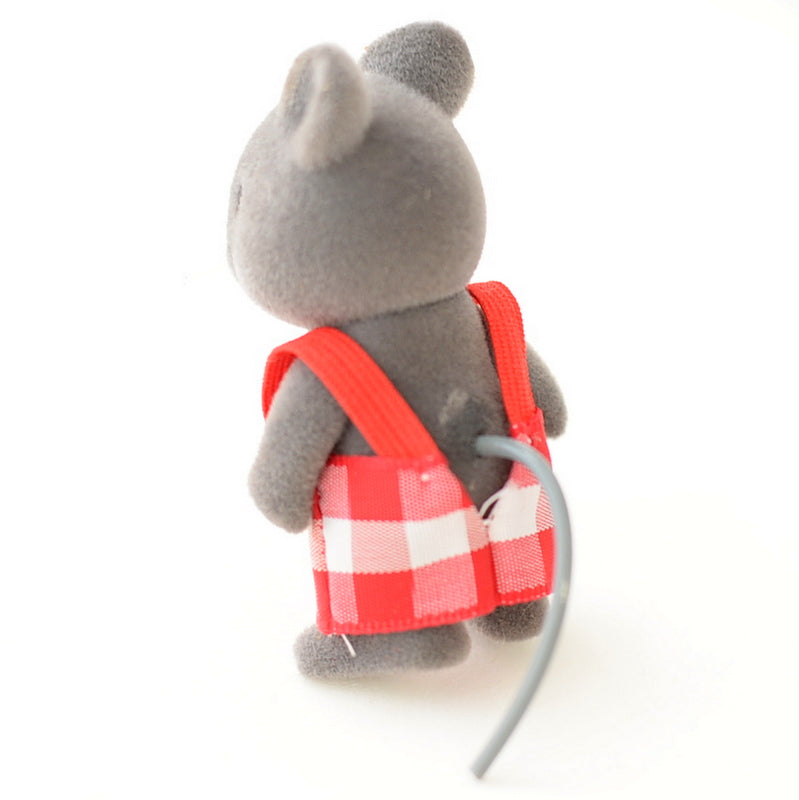 [Used] MOUSE BOY NE-03-550 GRAY GREY Epoch Japan Sylvanian Families