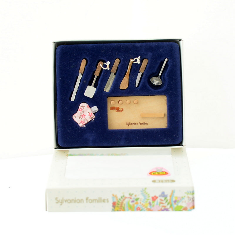 Retired KITCHEN KNIVES SET KA-32 Japan Sylvanian Families