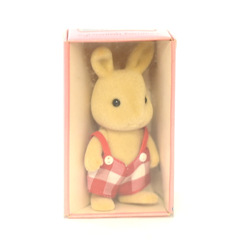 Vintage Ivory Rabbit Boy U-23-650 1986 Sylvanian Families Calico Critters