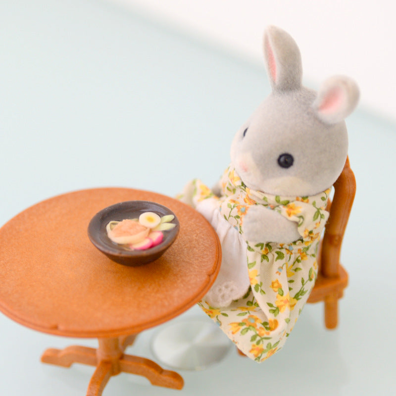 Bol de cuisine japonaise de nouilles ramen Ver.4 pour les miniatures de la maison de poupée