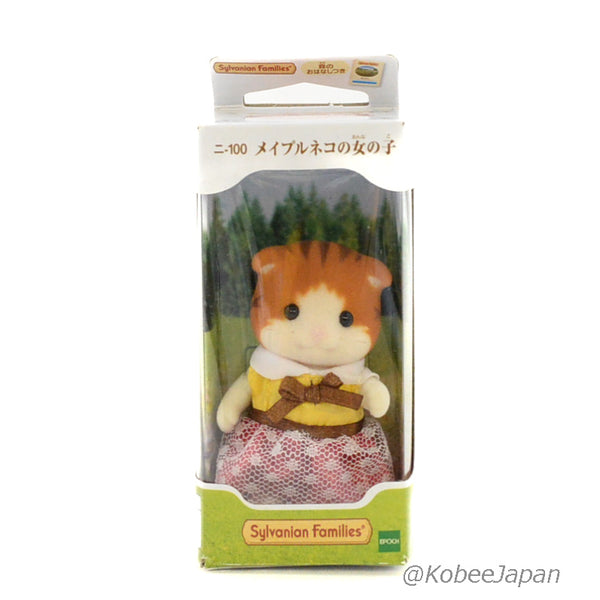 MAPLE CAT GIRL Epoch Japan NI-100 Sylvanian Families