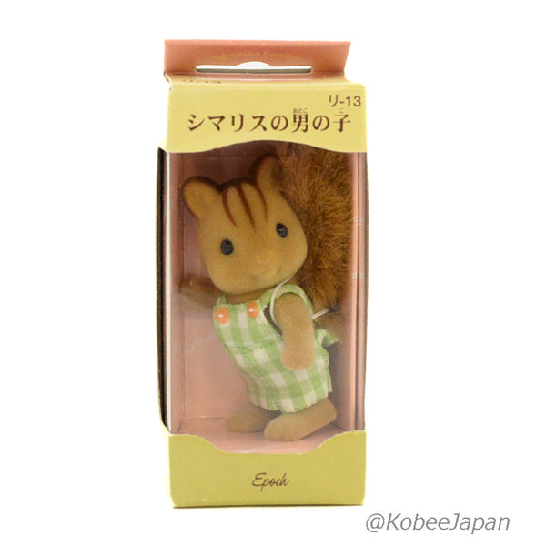 WALNUT SQUIRREL BOY Epoch Japan RI-13 Sylvanian Families