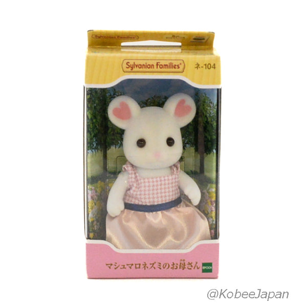 Marshmallow Mouse Mother NE-104 EPOCH Japón Calico Critters