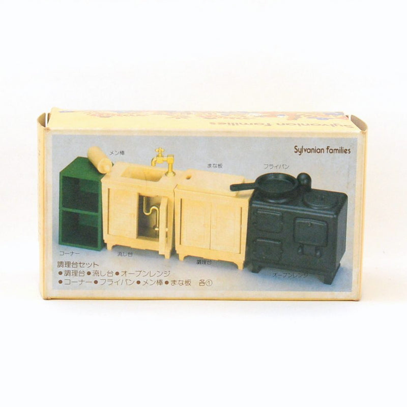 [Used] KITCHEN SET KA-10 Epoch Japan Sylvanian Families