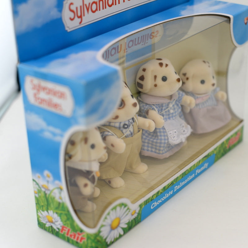 CHOCOLATE DALMATIAN FAMILY 4174 Flair Epoch Sylvanian Families