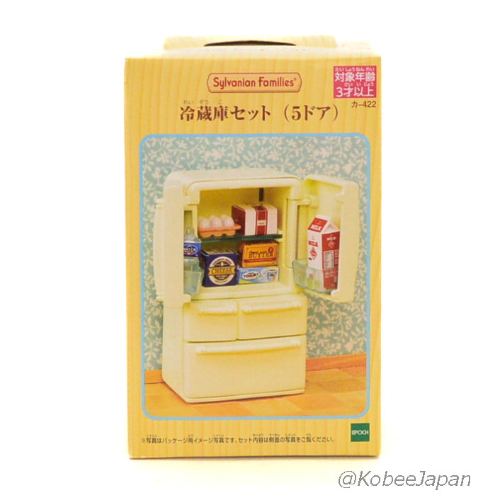 5 DOOR REFRIGERATOR Epoch KA-422 Sylvanian Families