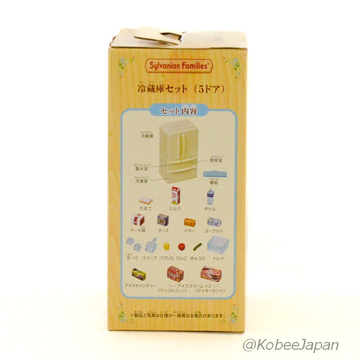 5 DOOR REFRIGERATOR Epoch KA-422 Sylvanian Families