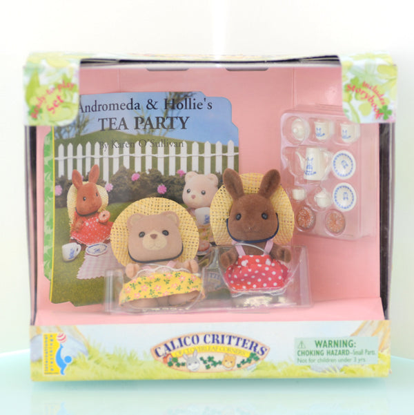 Andromeda & Hollie's TEA PARTY CC1954 Epoch Sylvanian Families