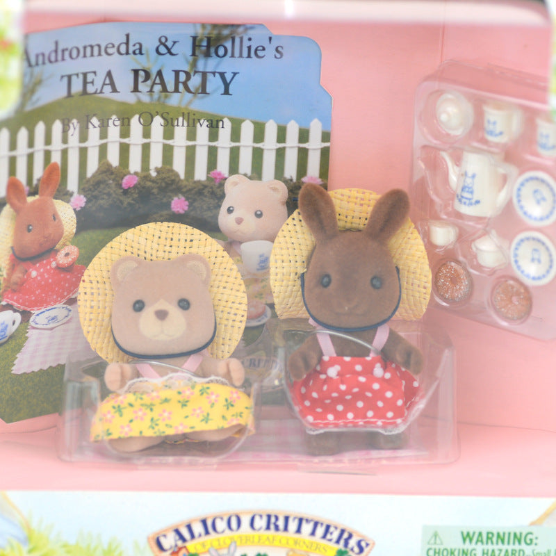 Andromeda & Hollie's TEA PARTY CC1954 Epoch Sylvanian Families