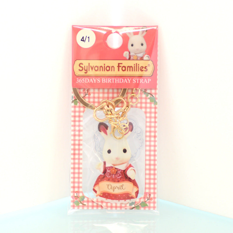 Exposition mensuelle de porte-clés avril Sylvanian Families Calico Critters
