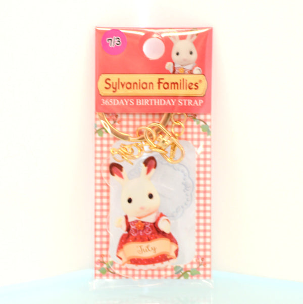 EXHIBITION EXCLUSIVE Monthly Key Chain JULY Epoch Sylvanian Families