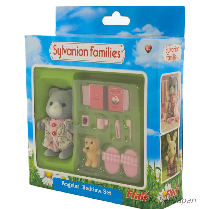 ANGELES' BEDTIME SET Flair UK Retired 4307 Sylvanian Families