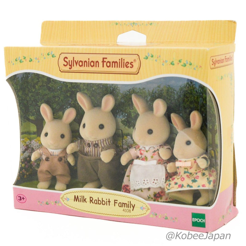 MILK RABBIT FAMILY 4108 Epoch Sylvanian Families