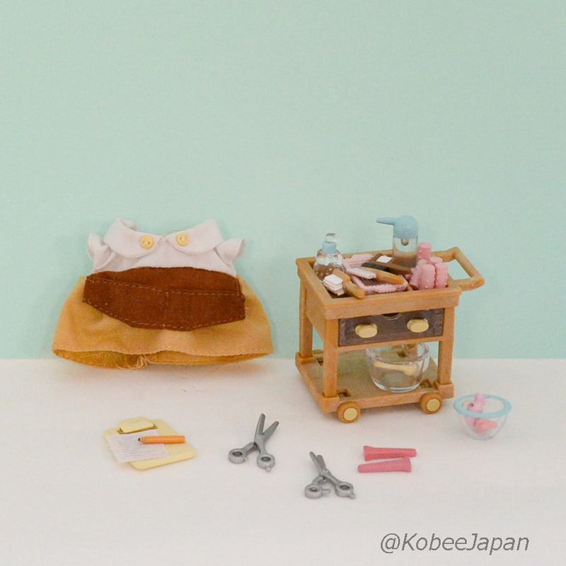 HAIRDRESSER SET FU-02 Japan Sylvanian Families