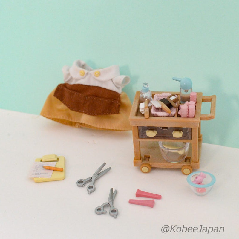 HAIRDRESSER SET FU-02 Japan Sylvanian Families