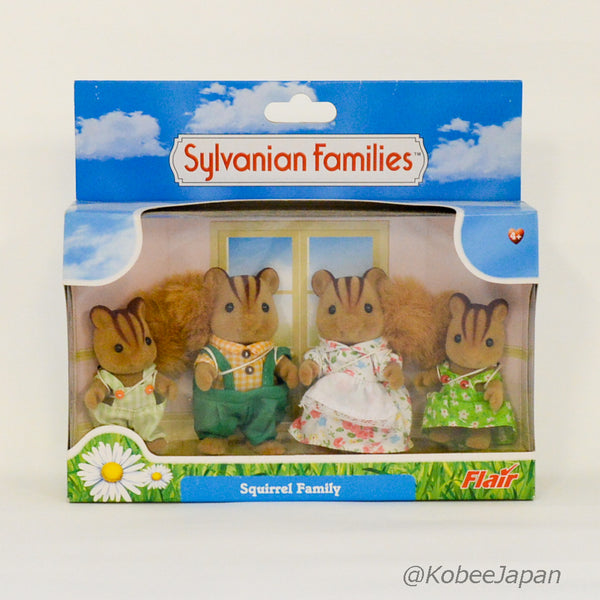 SQUIRREL FAMILY 4006 Flair Sylvanian Families