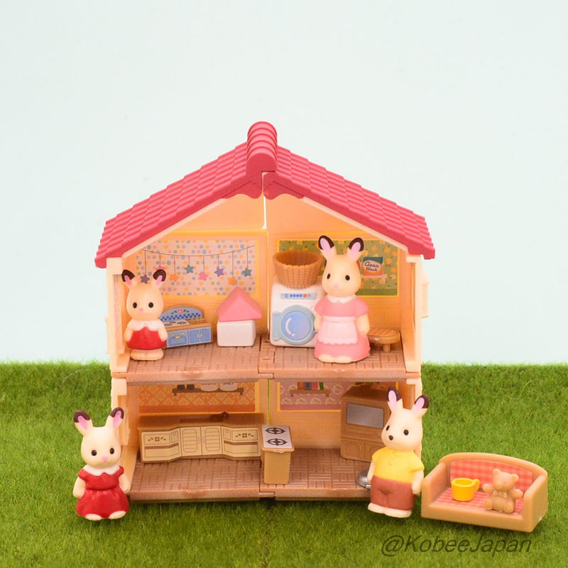 森林中的胶囊玩具房 4 4 件套 Epoch Sylvanian Families