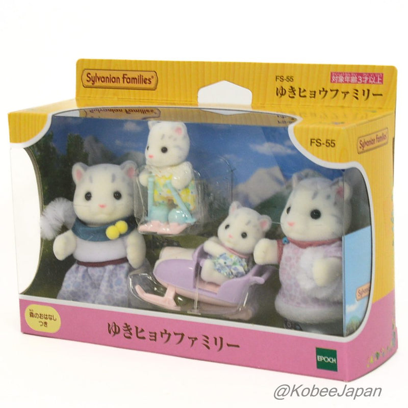 SNOW LEOPARD FAMILY FS-55 Epoch  Sylvanian Families