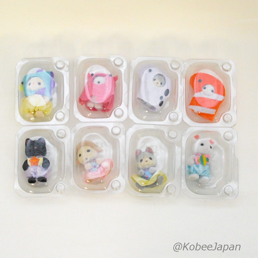 Dreamy Parade Series Sea Babies Complete Set Familymart 2022 Sylvanian Families Calico Critters