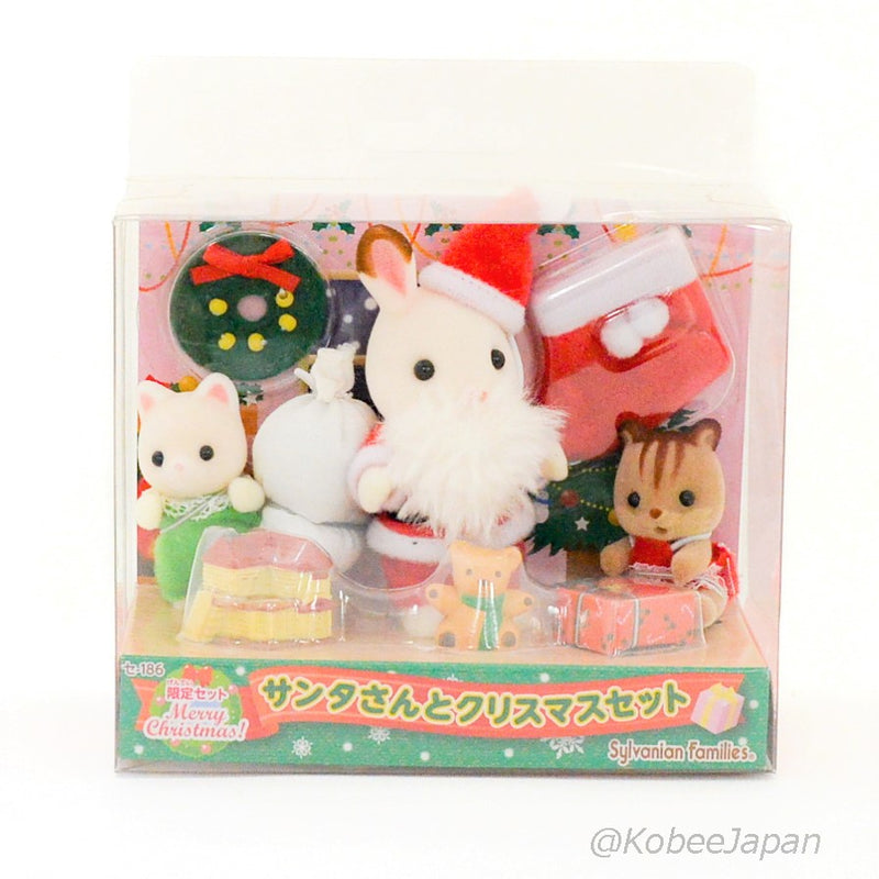 SET DE PAPÁ NOEL Y NAVIDAD Época SE-186 Familias Sylvanian raras