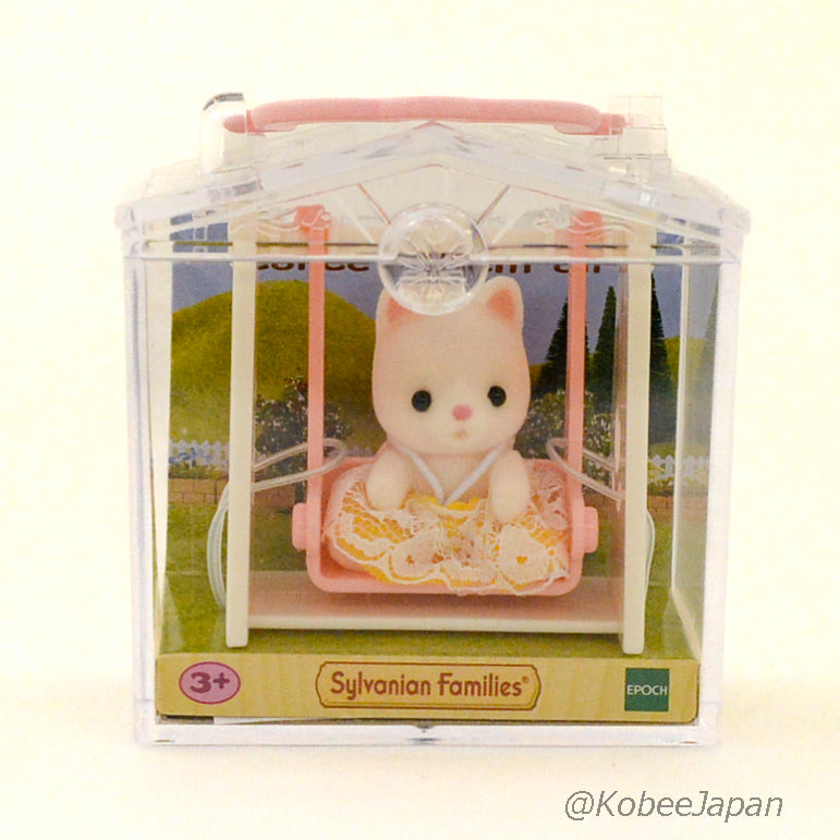 CARRY CASE SILK CAT BABY SWING Epoch Calico 5201 Sylvanian Families
