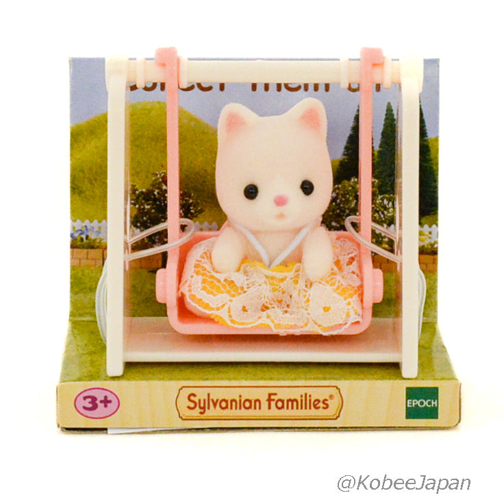 CARRY CASE SILK CAT BABY SWING Epoch Calico 5201 Sylvanian Families