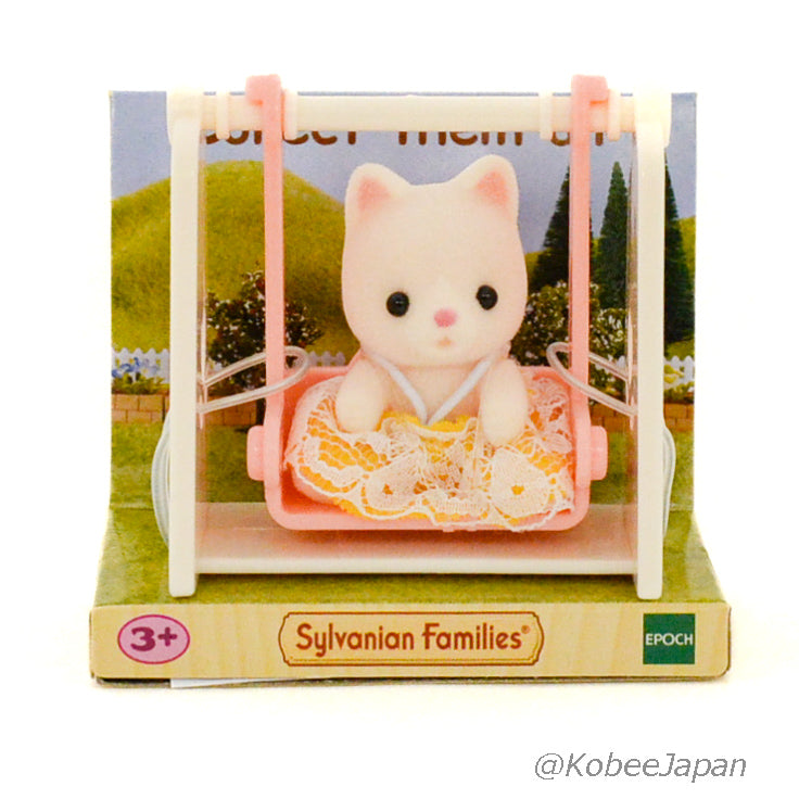 手提箱 丝绸猫婴儿秋千 Epoch Calico 5201 Sylvanian Families