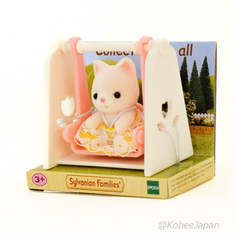 手提箱 丝绸猫婴儿秋千 Epoch Calico 5201 Sylvanian Families