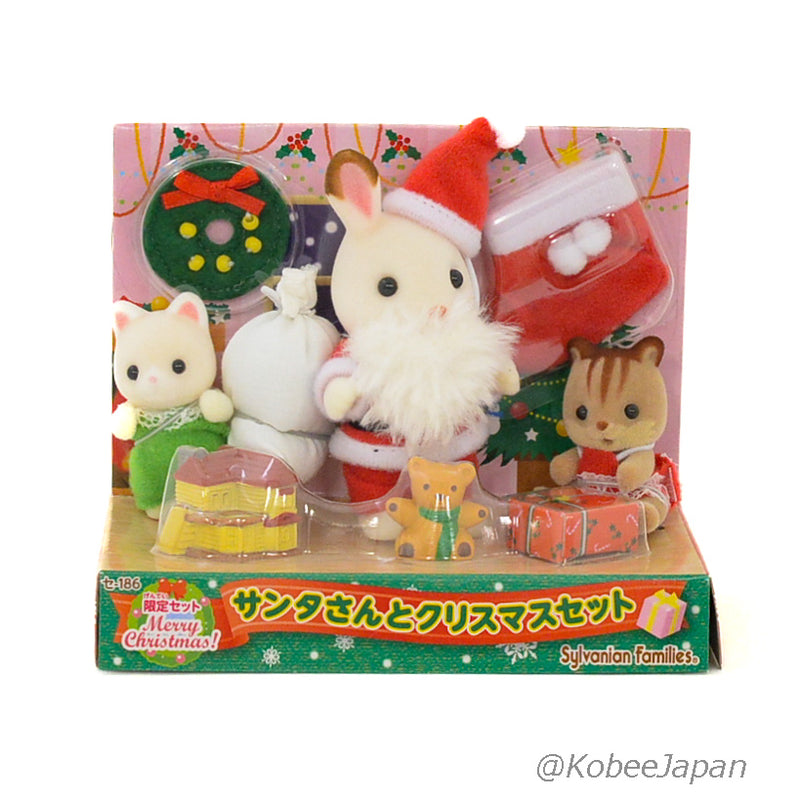 SET DE PAPÁ NOEL Y NAVIDAD Época SE-186 Familias Sylvanian raras