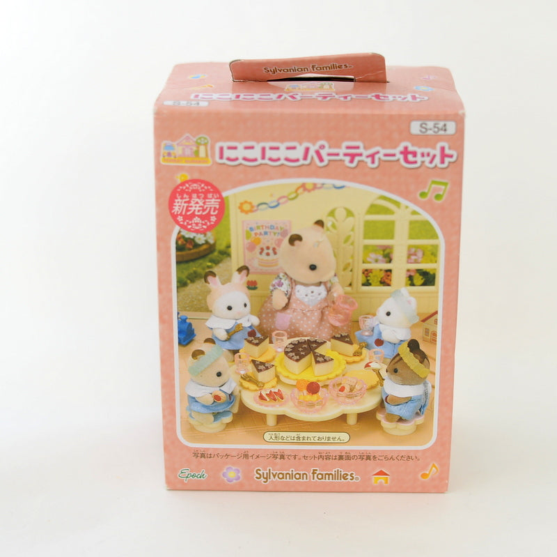 مجموعة حفلة مبتسمة 2013 S-54 Sylvanian Families Calico Critters
