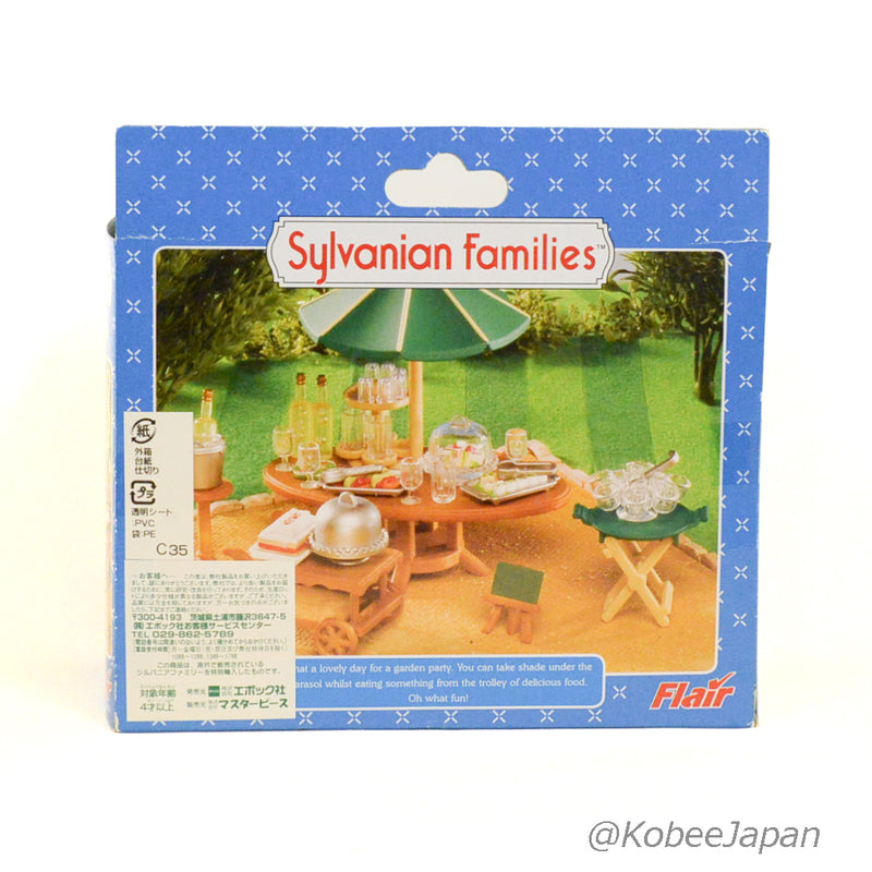 GARDEN PARTY SET Flair 4276 Retired Sylvanian Families