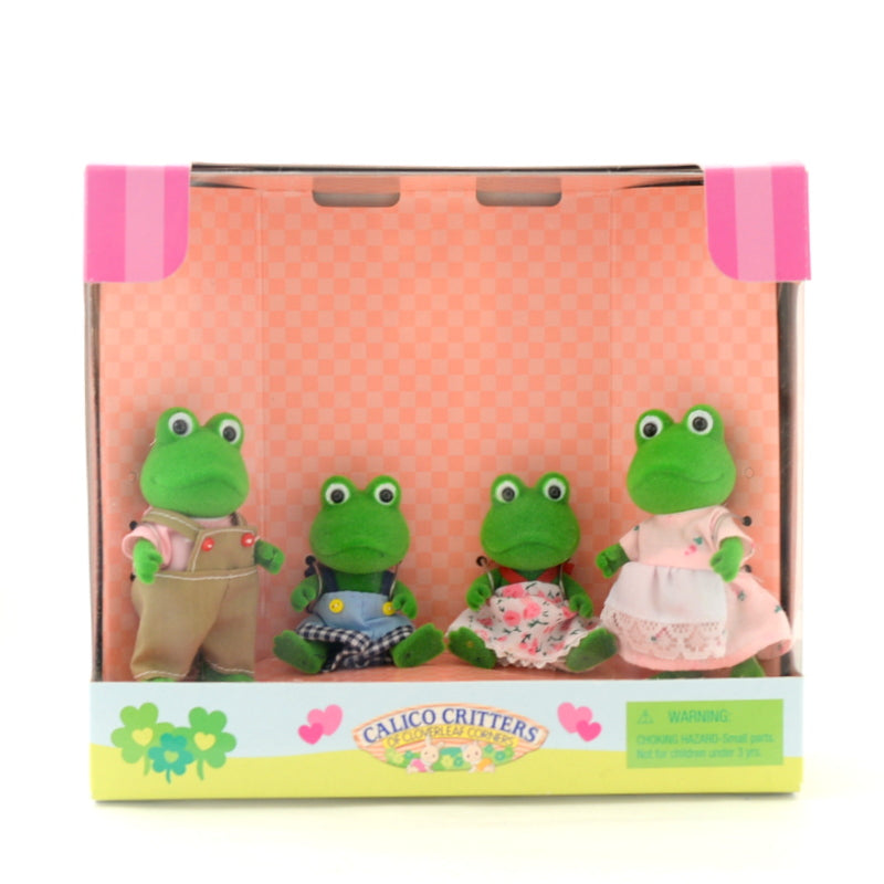 THE BULLRUSH FROG FAMILY CC1589 Epoch Japan Sylvanian Families