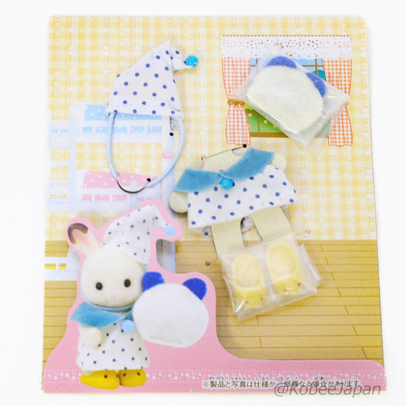 BABY NIGHTWEAR PAJAMAS D-27 Epoch Japan Cloths Calico Sylvanian Families