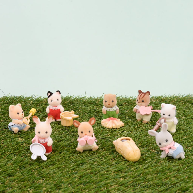 BABY CAMP SERIES 9 TYPES COMPLETE SET Epoch 2021 Sylvanian Families