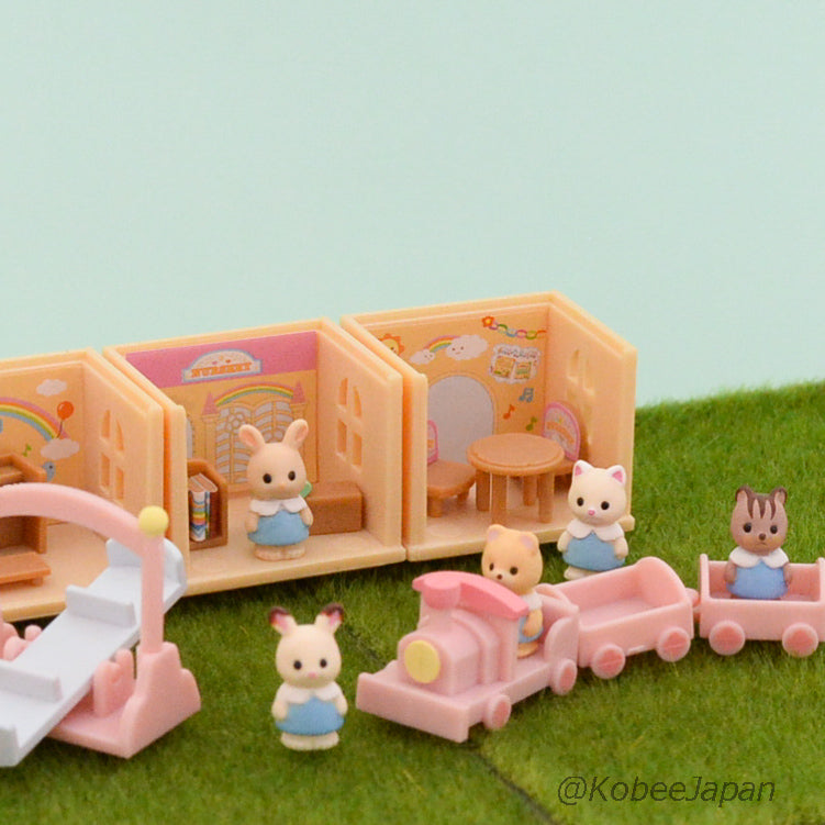 Capsule Toy Forest Nursery 5pc Set 2022 Sylvanian Families Calico Critters
