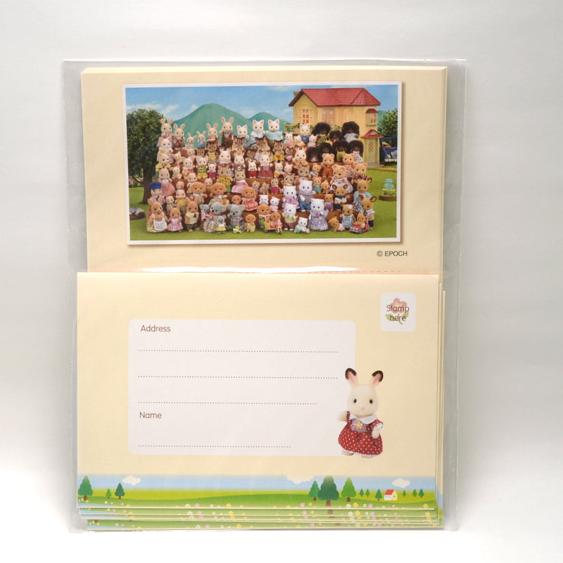 35TH LIMITED EDITION LETTER SET Epoch Japan Sylvanian Families