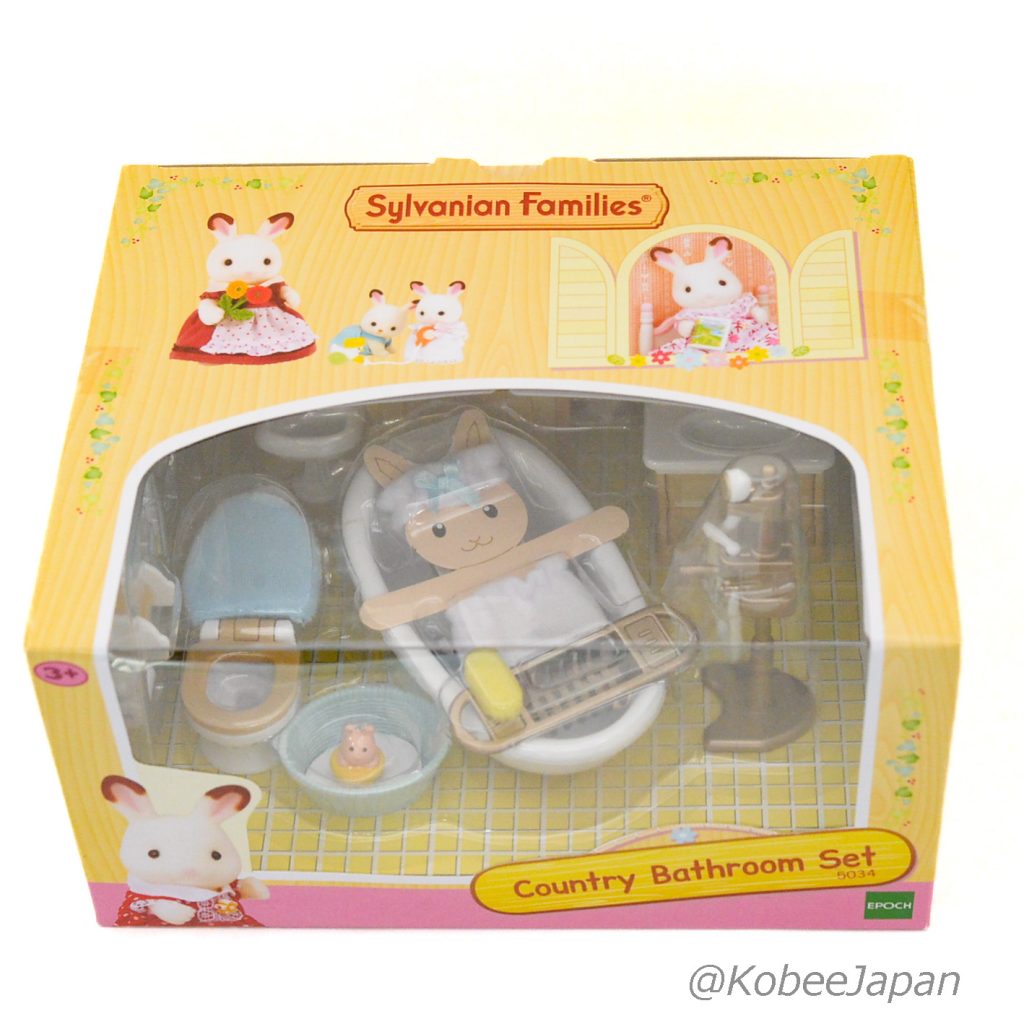 Country Bathroom Set 5034 Sylvanian Families Calico Critters