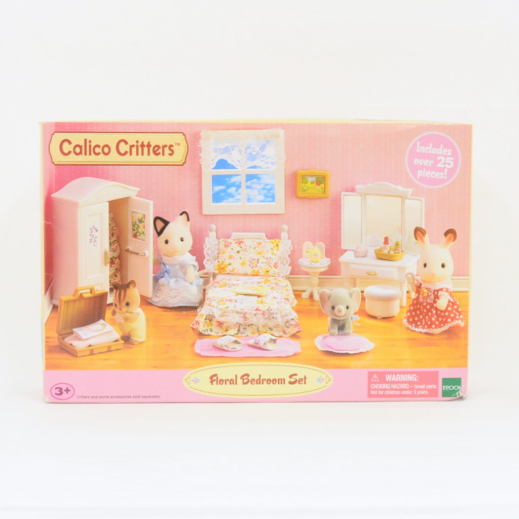 Floral Bedroom Set Sylvanian Families Calico Critters