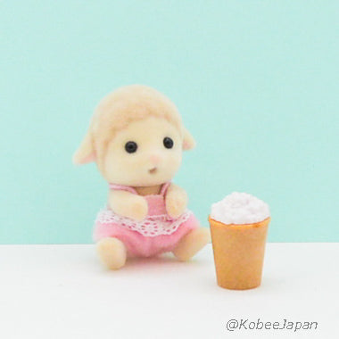 FLUFFY DREAM COLLECTION BABY SHOPPING SERIES SHEEP Epoch Sylvanian Families