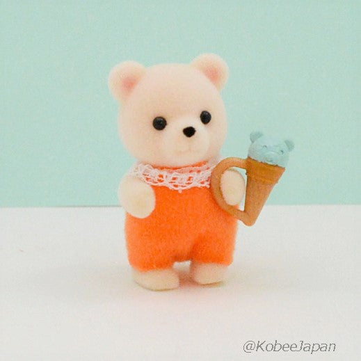 Serie de compras para bebés de colección de sueños esponjoso EPOCH oso blanco