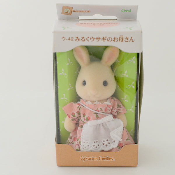 [Used] MILK RABBIT MOTHER U-42 Epoch Japan Sylvanian Families