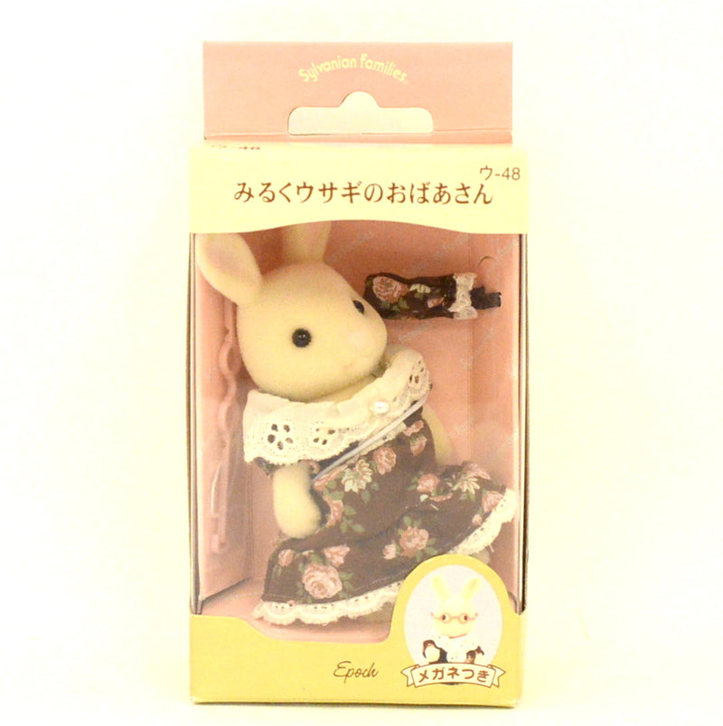 MILK RABBIT GRANDMOTHER U-48 Epoch Japan Sylvanian Families