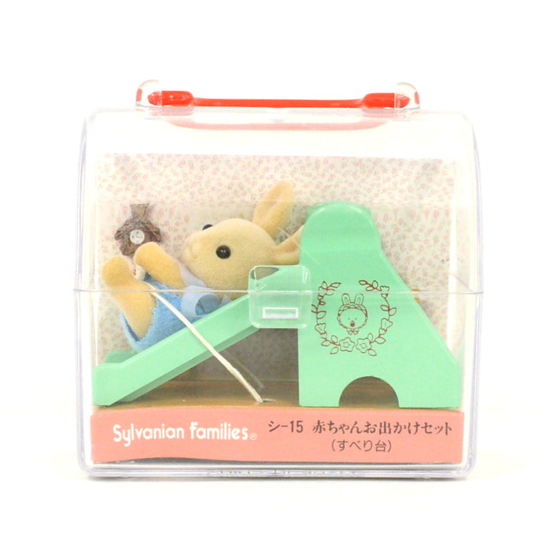 婴儿提包滑盖象牙色兔子 SHI-15 Calico Sylvanian Families